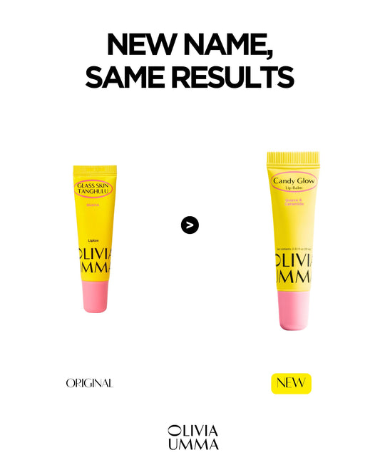 OLIVIAUMMA Guava Glass Skin Tanghulu Liptox - Korean Plumping Lip Balm with Peppermint, Shea Butter & Macadamia Seed Oil to Shine and Restore Dry Lips - Non-Sticky Korean Lip Plumper - 10 ml