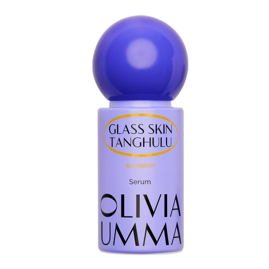 Olivia Umma Glass Skin Tanghulu Blueberry Serum – Anti Aging Korean Face Serum with Niacinamide & Vitamin C, B, A, E – Brightening & Hydrating Korean Skin Care for Face – 40ml