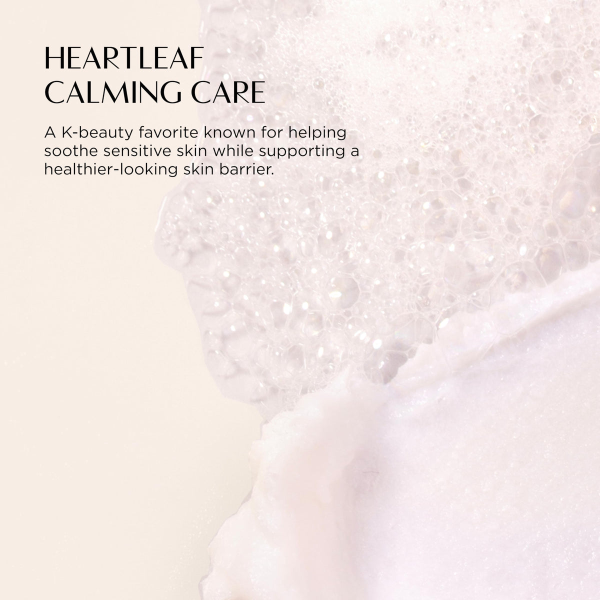 OLIVIAUMMA Cashmere Whip Clarifying Cleanser - Soft Whipped Textured Korean Face Wash - Korean Cleanser with Heartleaf for Glass Skin Glow, Deep Cleansing & Gentle Daily Exfoliation, 120ml