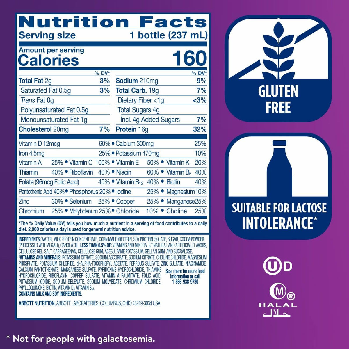 Ensure High Protein Strawberry Nutrition Shake, Ready to Drink, 16g Protein and 27 Vitamins and Minerals, 8 fl oz, 24 Pack