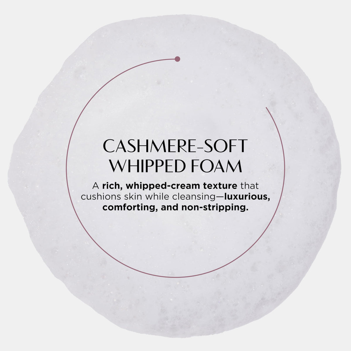 OLIVIAUMMA Cashmere Whip Clarifying Cleanser - Soft Whipped Textured Korean Face Wash - Korean Cleanser with Heartleaf for Glass Skin Glow, Deep Cleansing & Gentle Daily Exfoliation, 120ml